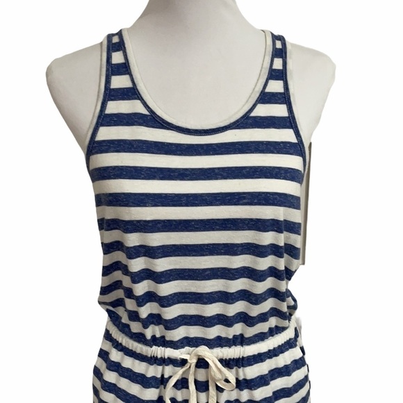 Lou & Grey Heathered Stripe Tank Maxi Dress SZ S - Picture 2 of 6